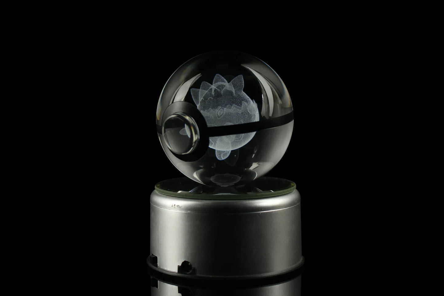 Togepi Large Crystal Pokeball 3D Laser Engraving