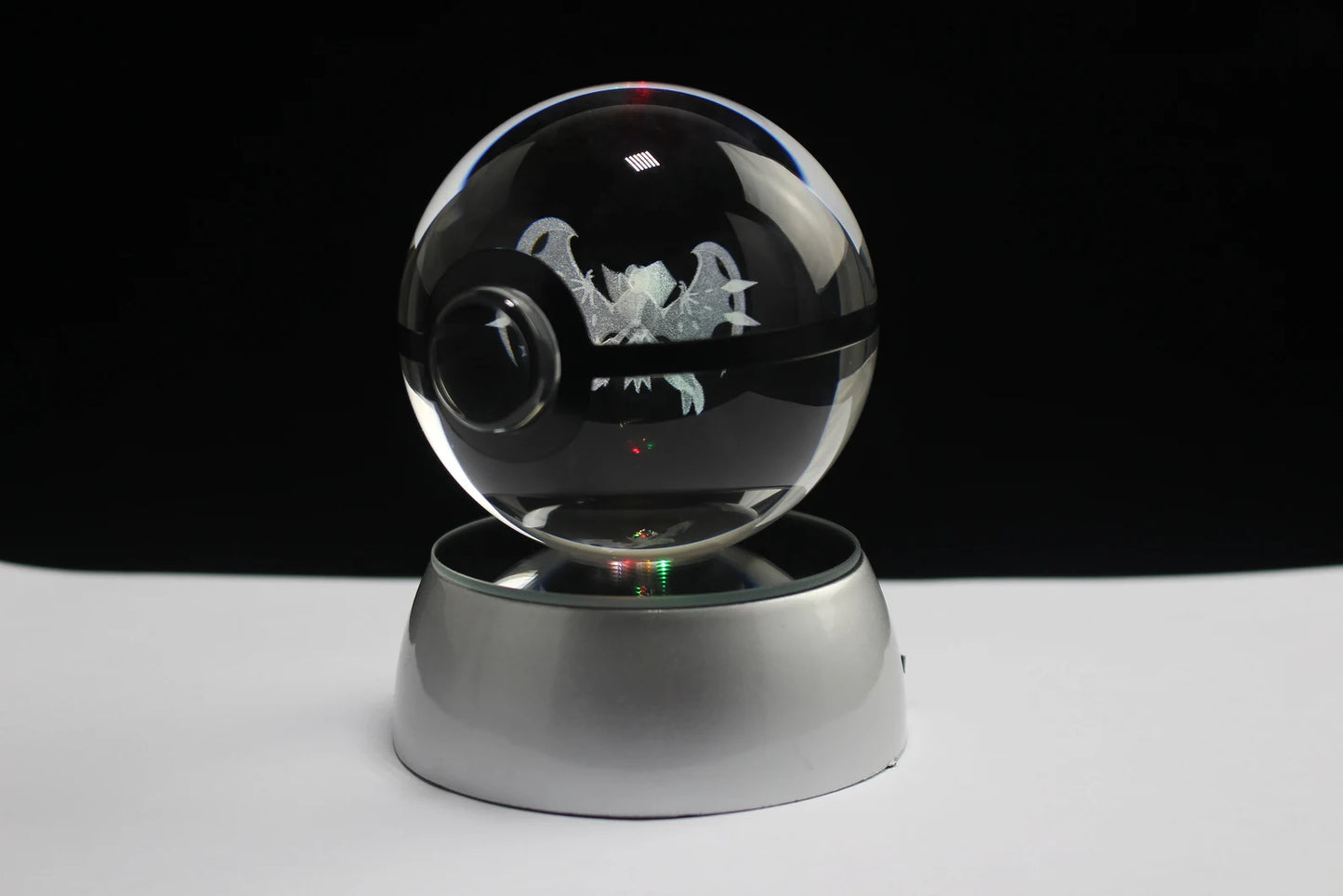 Necrozma- Wing of the Dawn Large Crystal Pokeball 3D Laser Engraving